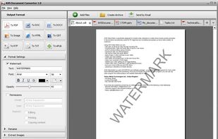 AVS Document Converter screenshot 1