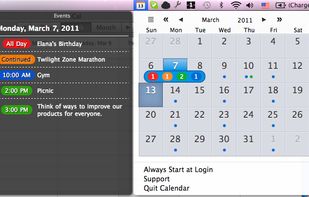 Qbix Calendar screenshot 1