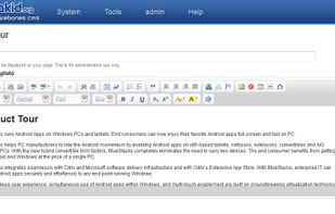 Editable Page
