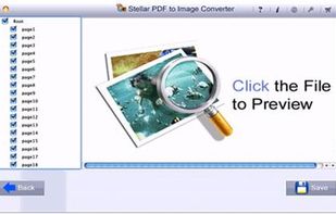 Stellar Phoenix PDF to Image Converter screenshot 1