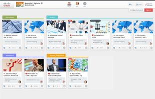 View a content board and share privately or with guests.
