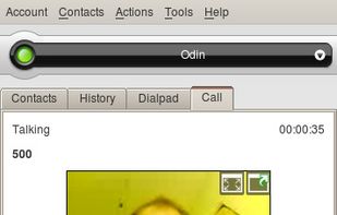 QuteCom screenshot 1