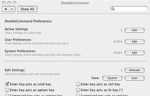 DoubleCommand Preference Pane