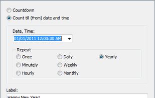 Free Countdown Timer screenshot 1