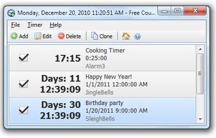 Free Countdown Timer screenshot 3