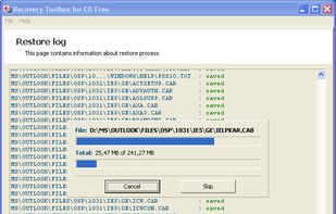 Recovery Toolbox for CD screenshot 3