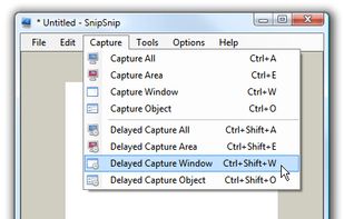 Several different types of capture options