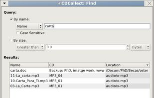 CDCollect screenshot 1