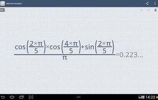 MyScript Calculator screenshot 1