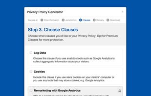Privacy Policy Generator screenshot 2