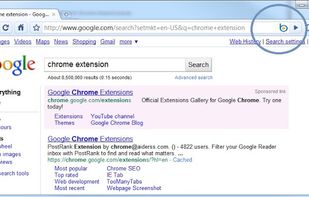 Toggle search screenshot 1