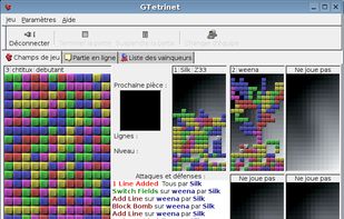 TetriNET screenshot 1
