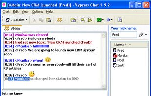 Vypress Chat screenshot 1