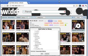 Adding folder to library