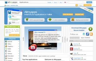 Allmyapps screenshot 1