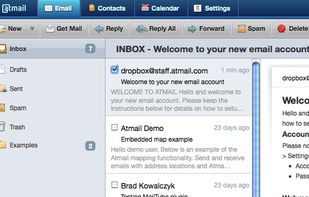 Intuitive Webmail Interface