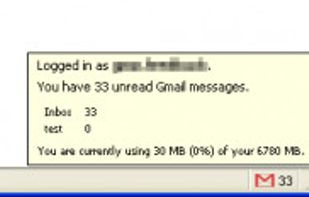 Gmail Notifier (by Doron Rosenberg) screenshot 1