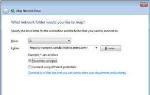 Map Network Drive