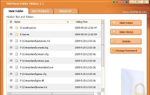 WinMend Folder Hidden screenshot 1