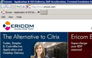 Ericom AccessToGo screenshot 1