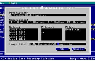 [DOS] Create Image Dialog