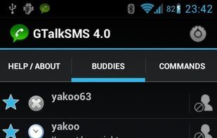 GTalkSMS screenshot 2