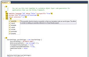 Devart T4 Editor screenshot 1
