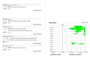 Weather Spark screenshot 1