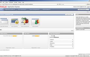 Oracle APEX screenshot 1