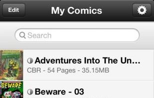 iComics screenshot 2