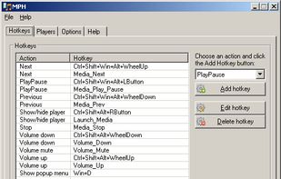 MPH (Media Player Hotkeys) screenshot 1