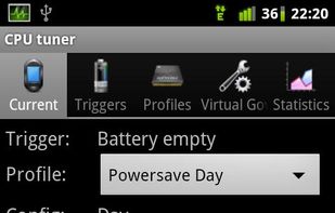 CPU Tuner screenshot 1