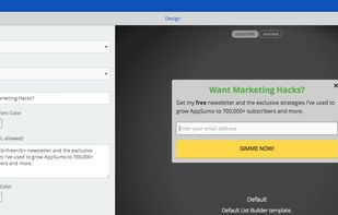 Custom design to make your email popup look extremely sexy.