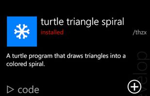 TouchDevelop on Windows