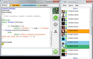 ISIM messenger screenshot 1