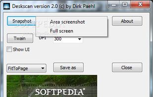 Deskscan screenshot 1