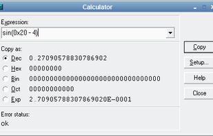 ECW Expression Calculator screenshot 1