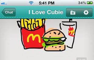 Cubie Messenger screenshot 1