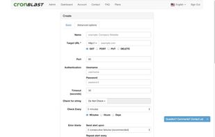 Create advanced crons