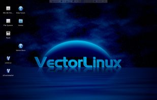 Vector Linux screenshot 1