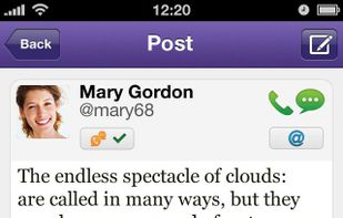 Indoona screenshot 2