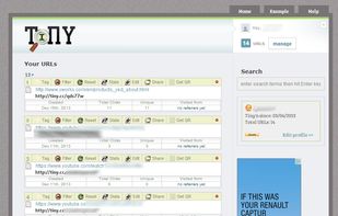 Tiny.cc screenshot 1