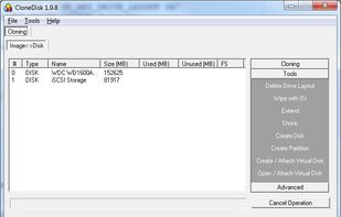 Clonedisk screenshot 3