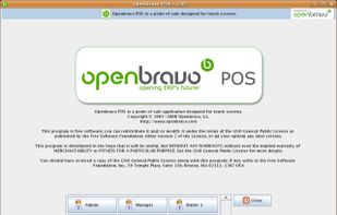Openbravo POS screenshot 1