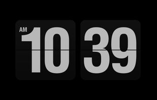 Fliqlo Screensaver screenshot 1