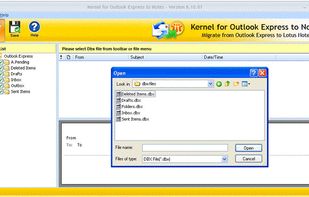 Kernel for DBX to NSF screenshot 1