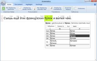 Grammatica screenshot 1