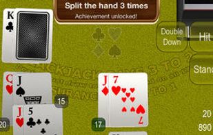 Ultimate BlackJack Reloaded screenshot 1