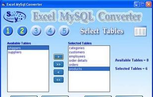 Excel-MySQL Converter screenshot 2