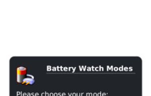 BatteryWatch Modes